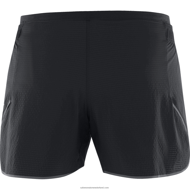 damesshort - sense aero 5 Salomon 22DD8962 diep zwart
