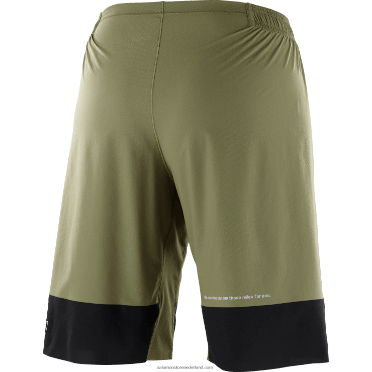 korte broek voor dames - shortney Salomon 22DD81187 druivenblad