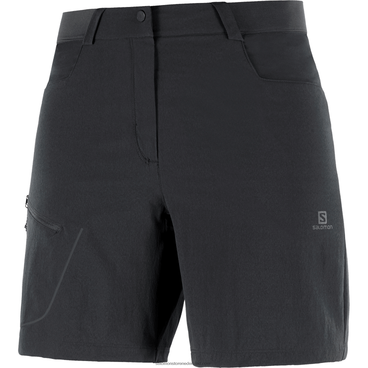 korte broek voor dames - wayfarer Salomon 22DD8950 zwart