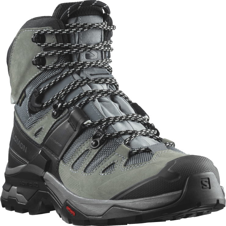 leren wandelschoenen voor dames - quest 4 gore-tex Salomon 22DD81129 leisteen/trooper/opaalblauw