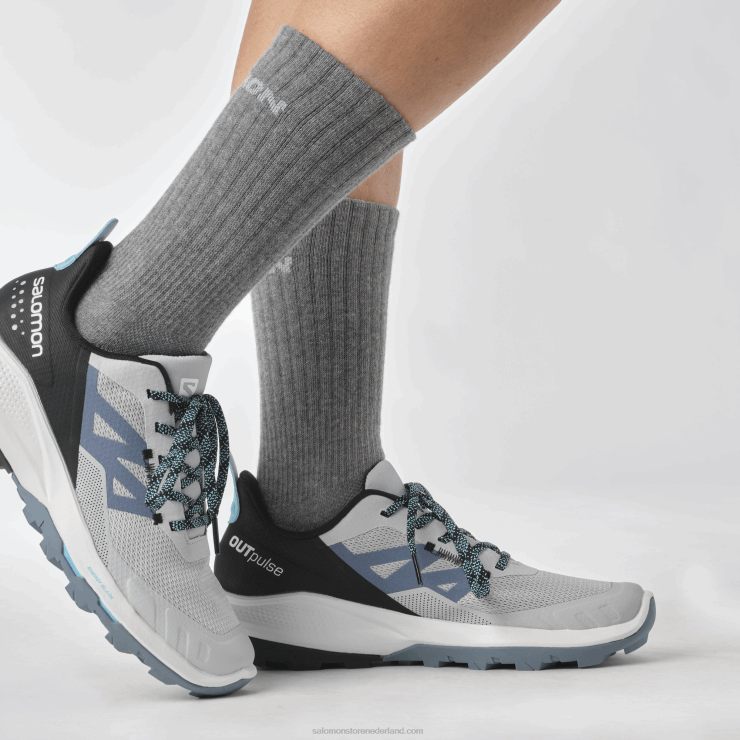 wandelschoenen voor dames - outpulse Salomon 22DD81282 parelblauw/porseleinblauw/blauwe uitstraling
