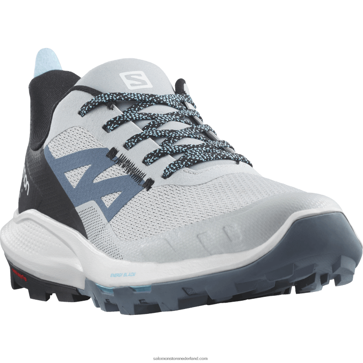 wandelschoenen voor dames - outpulse Salomon 22DD81282 parelblauw/porseleinblauw/blauwe uitstraling