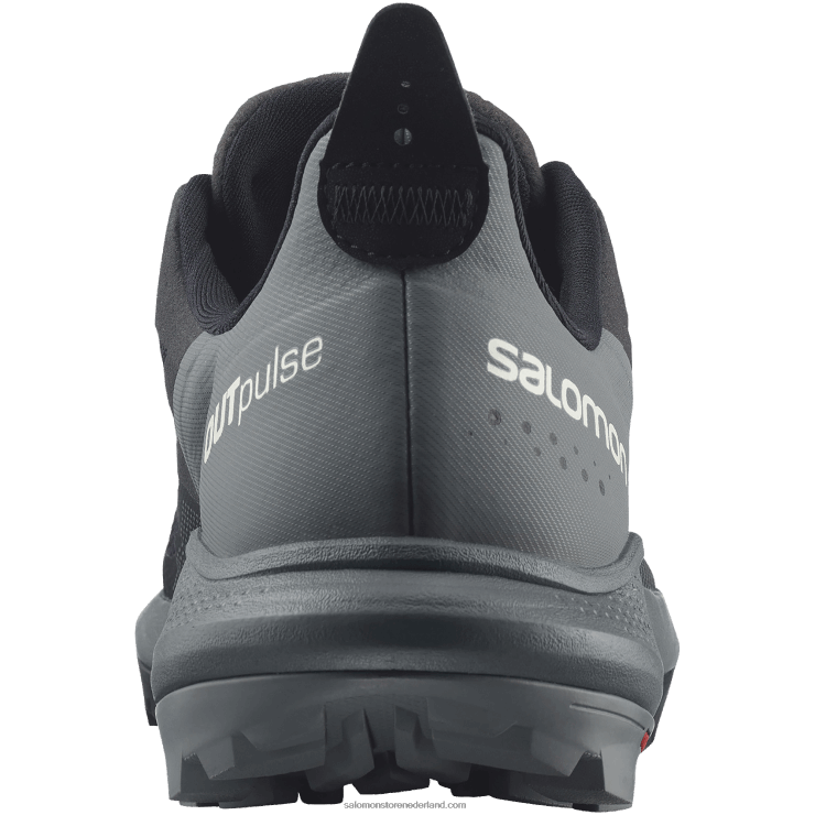 wandelschoenen voor dames - outpulse gore-tex Salomon 22DD81123 zwart/stormachtig weer/vanille-ijs