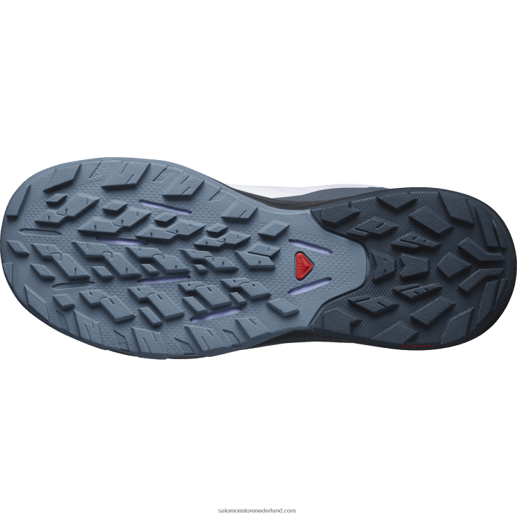 wandelschoenen voor dames - outpulse mid gore-tex Salomon 22DD81114 poolijs/oostindische inkt/orchidee bloei