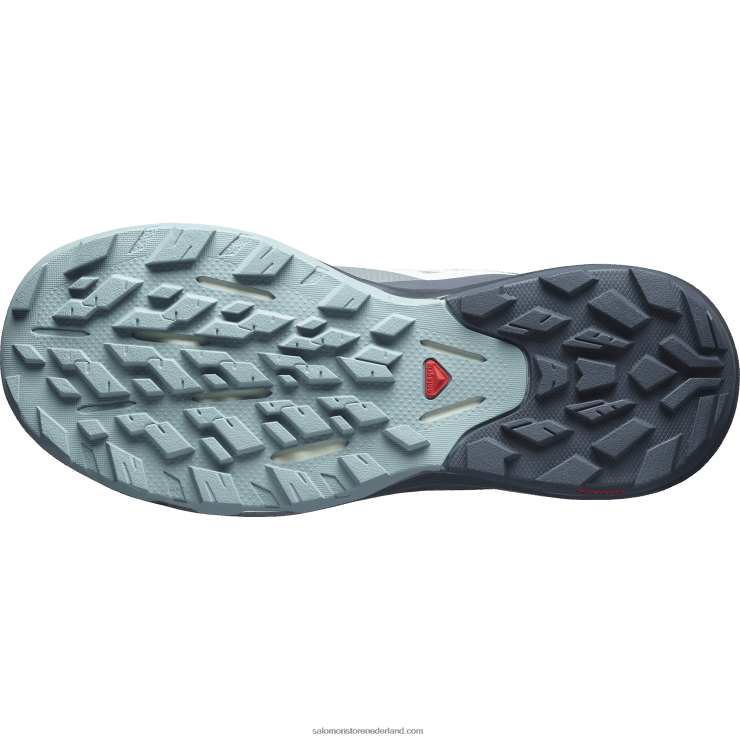 wandelschoenen voor dames - outpulse mid gore-tex Salomon 22DD81117 ebbenhout/stille schaduw