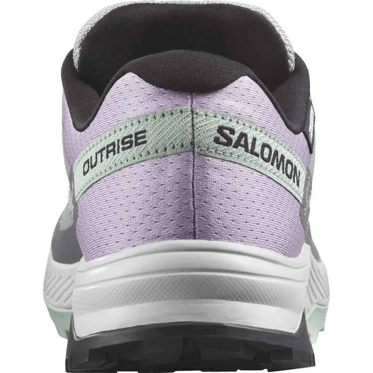wandelschoenen voor dames - outrise clima waterdicht Salomon 22DD81145 steengroeve/orchideeënbloei/yucca