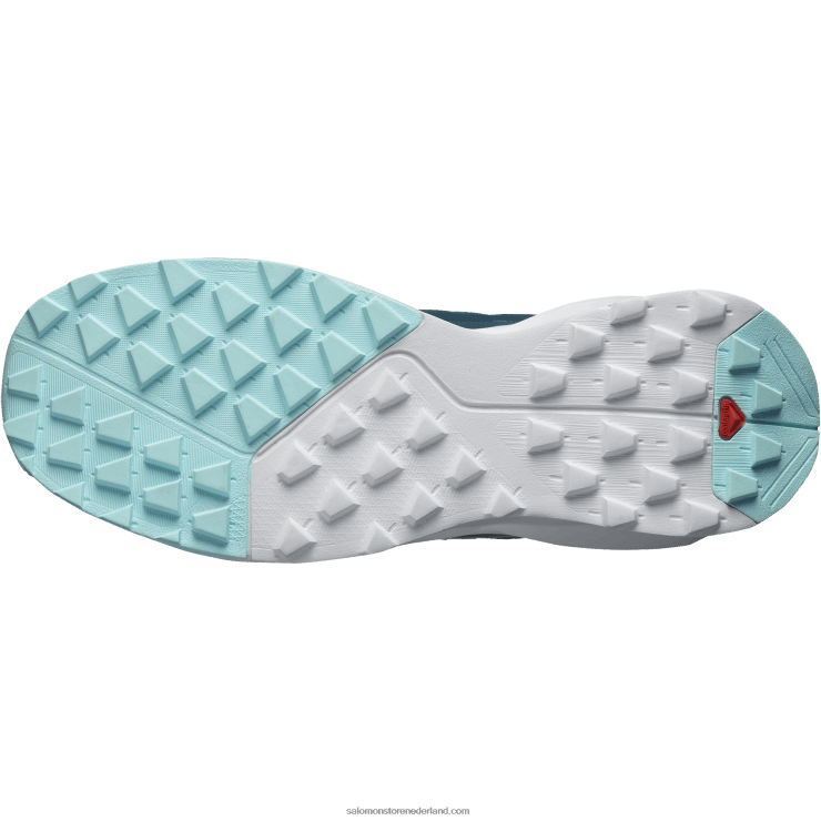 wandelschoenen voor dames - patrouille Salomon 22DD81125 legioen blauw/wit/yucca