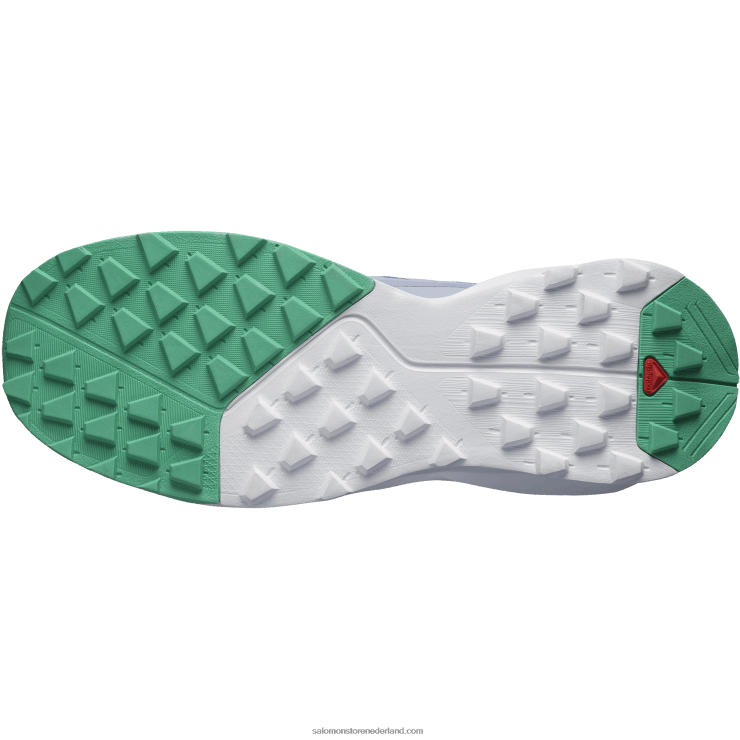 wandelschoenen voor dames - patrouille Salomon 22DD81127 fluwelen ochtend/zen blauw/mintblad