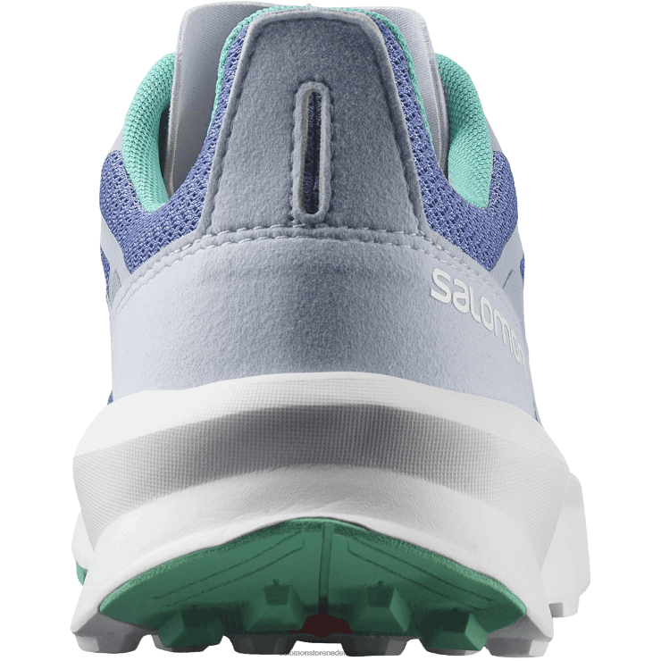 wandelschoenen voor dames - patrouille Salomon 22DD81127 fluwelen ochtend/zen blauw/mintblad