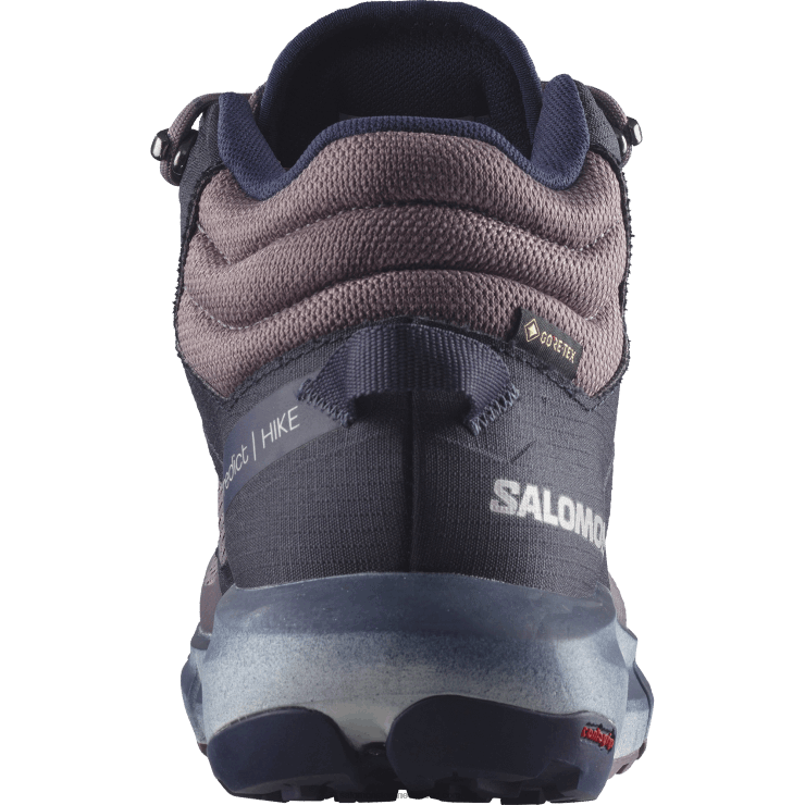 wandelschoenen voor dames - predict hike mid gore-tex Salomon 22DD81131 kwartel/nachtelijke hemel/astrale aura