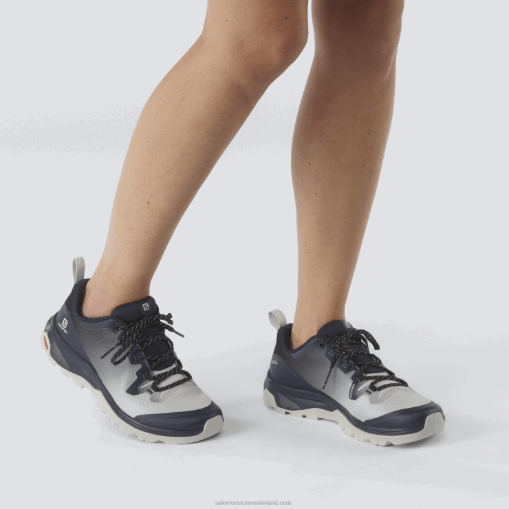 wandelschoenen voor dames - vaya Salomon 22DD81284 maansteen/nachtelijke hemel