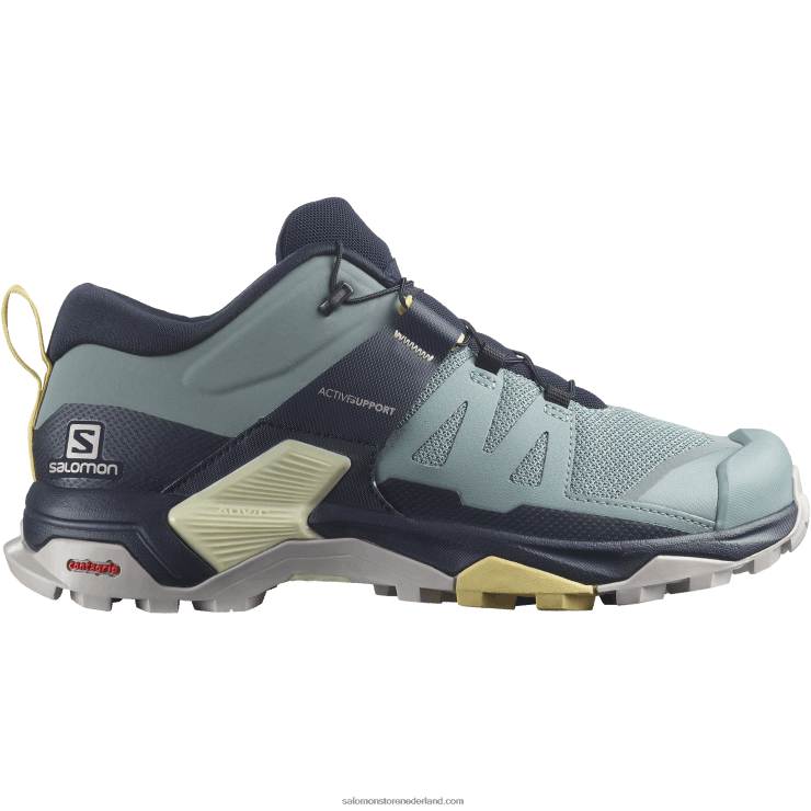 wandelschoenen voor dames - x ultra 4 Salomon 22DD81118 trooper/nachtelijke hemel/zon jurk