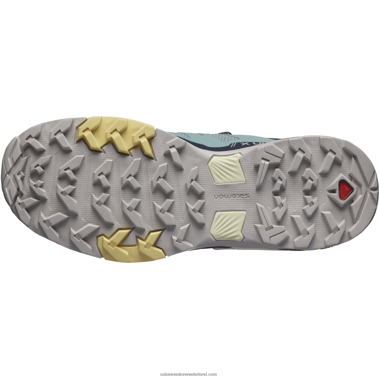 wandelschoenen voor dames - x ultra 4 Salomon 22DD81118 trooper/nachtelijke hemel/zon jurk