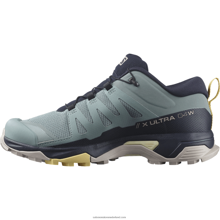 wandelschoenen voor dames - x ultra 4 Salomon 22DD81118 trooper/nachtelijke hemel/zon jurk