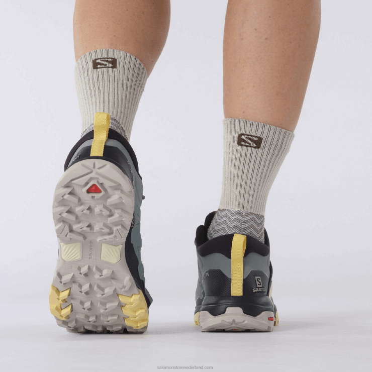 wandelschoenen voor dames - x ultra 4 Salomon 22DD81118 trooper/nachtelijke hemel/zon jurk