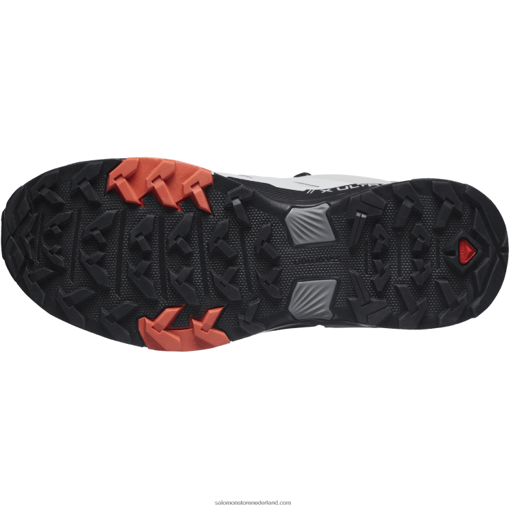 wandelschoenen voor dames - x ultra 4 brede gore-tex Salomon 22DD8739 legering/stille schaduw/gebrande sienna