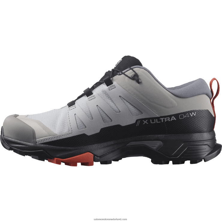 wandelschoenen voor dames - x ultra 4 brede gore-tex Salomon 22DD8739 legering/stille schaduw/gebrande sienna