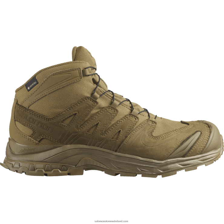 Force-damesschoenen - xa Forces mid gore-tex Salomon 22DD8811 coyote bruin