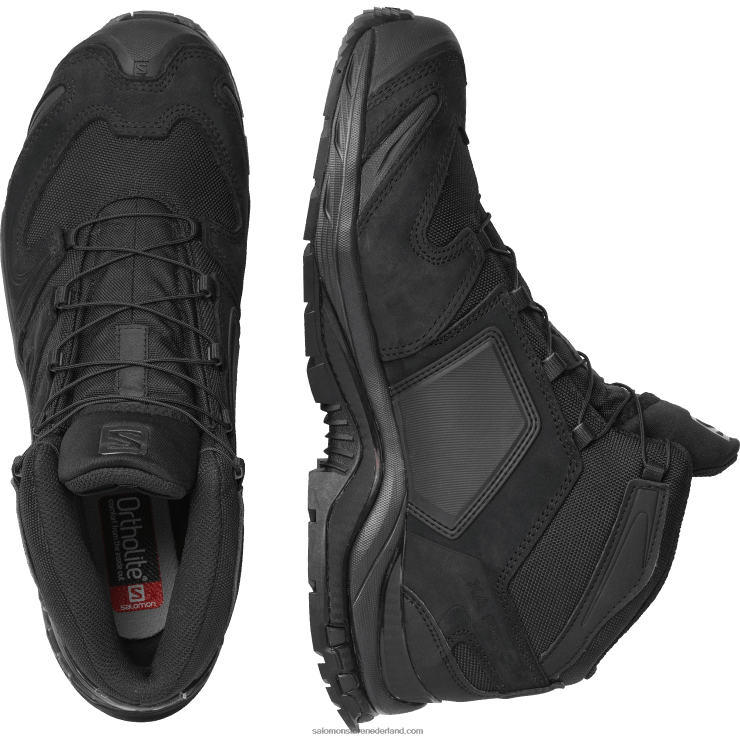 Forces damesschoenen - xa forces mid en Salomon 22DD8827 zwart