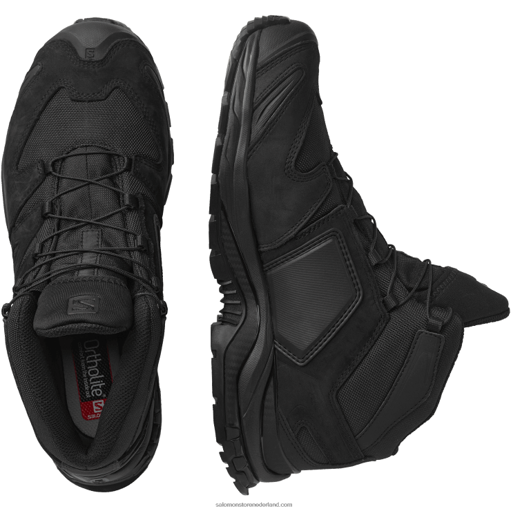 Forces damesschoenen - xa forces mid wide en Salomon 22DD8817 zwart