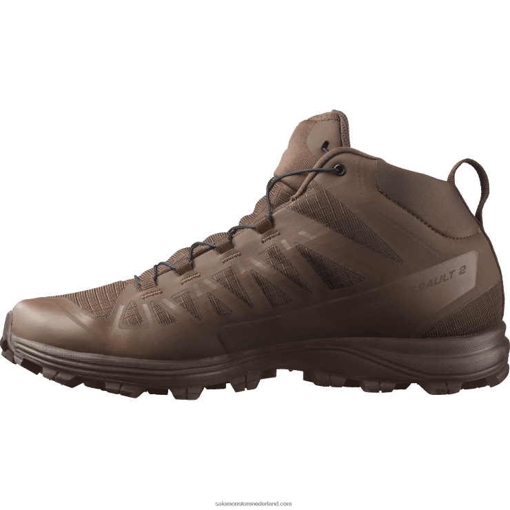 damesschoenen - speed assault 2 Salomon 22DD8800 aarde bruin