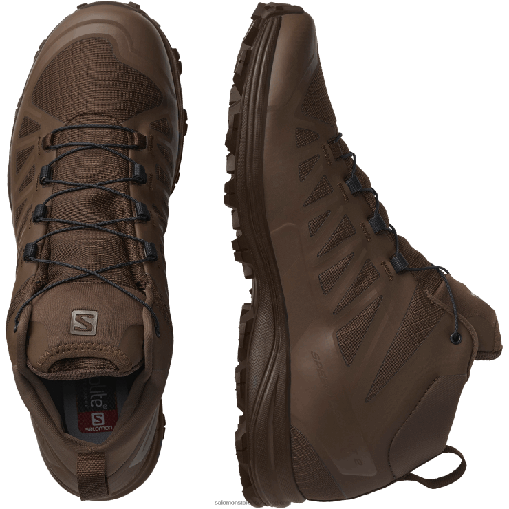 damesschoenen - speed assault 2 Salomon 22DD8800 aarde bruin