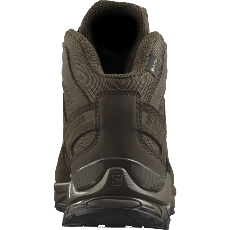 force damesschoenen - xa force mid gore-tex nl Salomon 22DD8818 aarde bruin