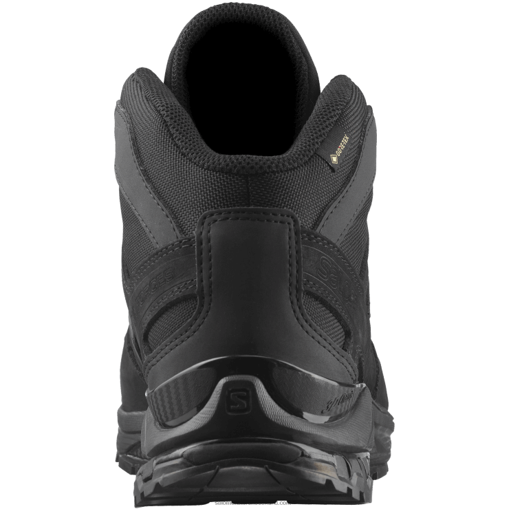 force damesschoenen - xa forces mid wide gore-tex nl Salomon 22DD8812 zwart