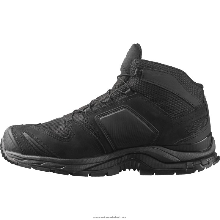 force damesschoenen - xa forces mid wide gore-tex nl Salomon 22DD8812 zwart