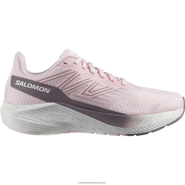hardloopschoenen voor dames - aero blaze Salomon 22DD8740 wieg roze/wit/maanlandschap