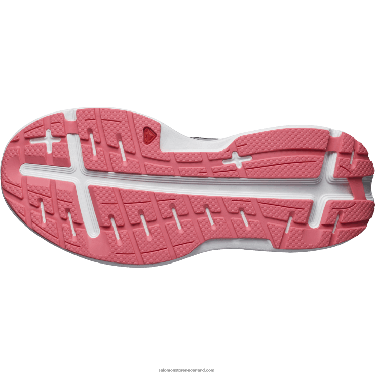 hardloopschoenen voor dames - aero glide Salomon 22DD81148 zwart/legering/theeroos