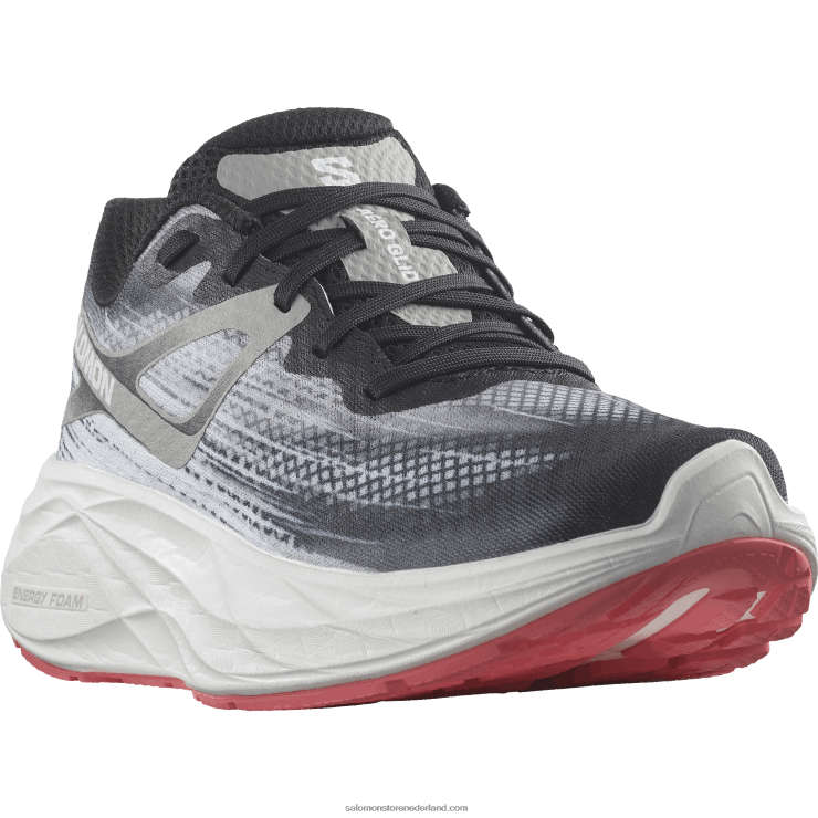 hardloopschoenen voor dames - aero glide Salomon 22DD81148 zwart/legering/theeroos