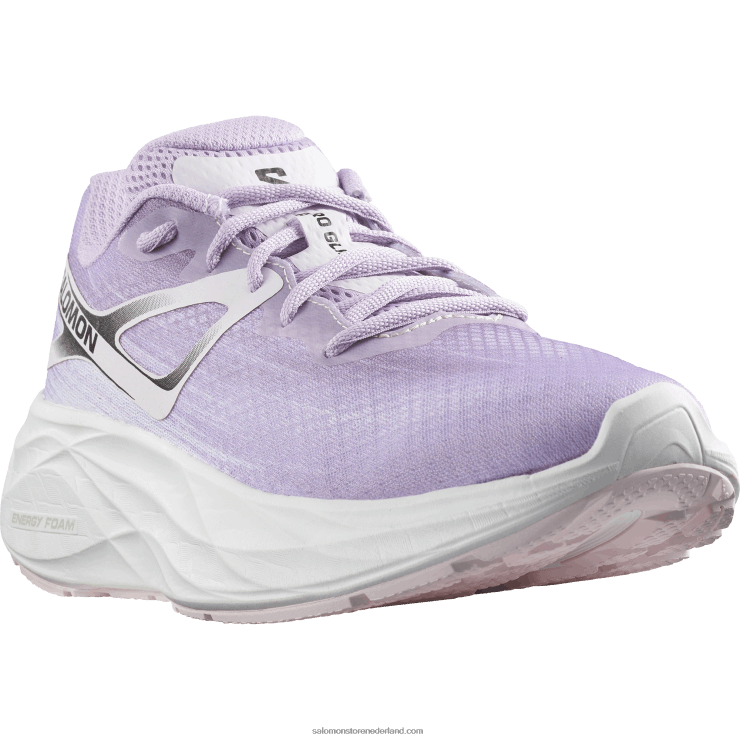 hardloopschoenen voor dames - aero glide Salomon 22DD81152 orchidee bloei/wieg roze/wit