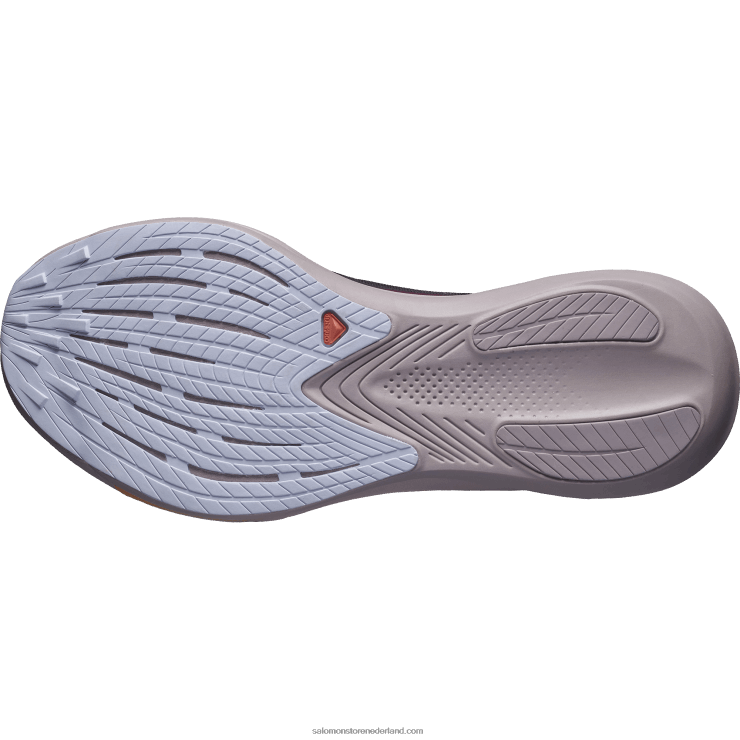 hardloopschoenen voor dames - fantasma Salomon 22DD8743 druivenwijn/kwartel/paarse heide