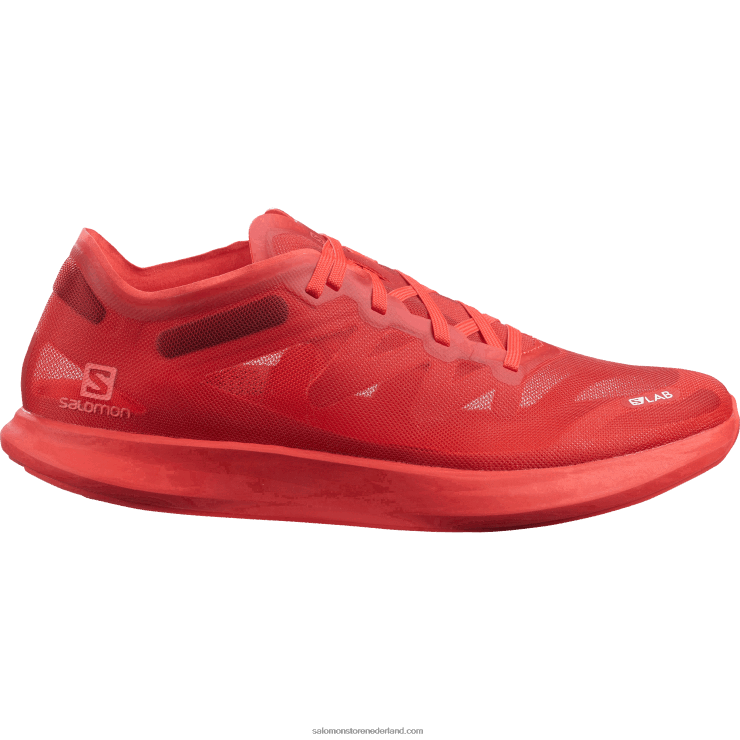 hardloopschoenen voor dames - s/lab phantasm Salomon 22DD8750 racen rood