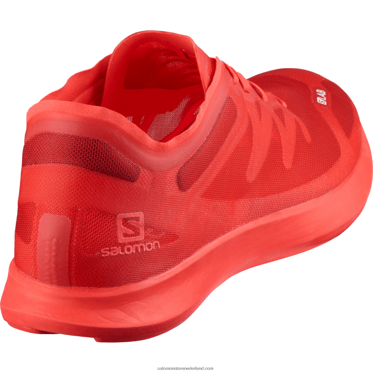 hardloopschoenen voor dames - s/lab phantasm Salomon 22DD8750 racen rood