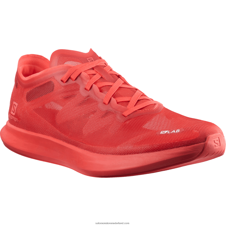 hardloopschoenen voor dames - s/lab phantasm Salomon 22DD8750 racen rood