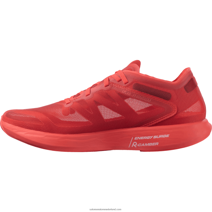 hardloopschoenen voor dames - s/lab phantasm Salomon 22DD8750 racen rood