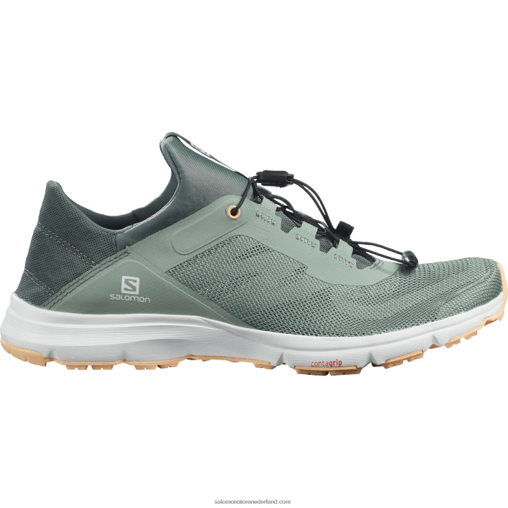 damessandalen amfib bold 2 Salomon 22DD8791 groen milieu/balsemgroen/amandelcrème
