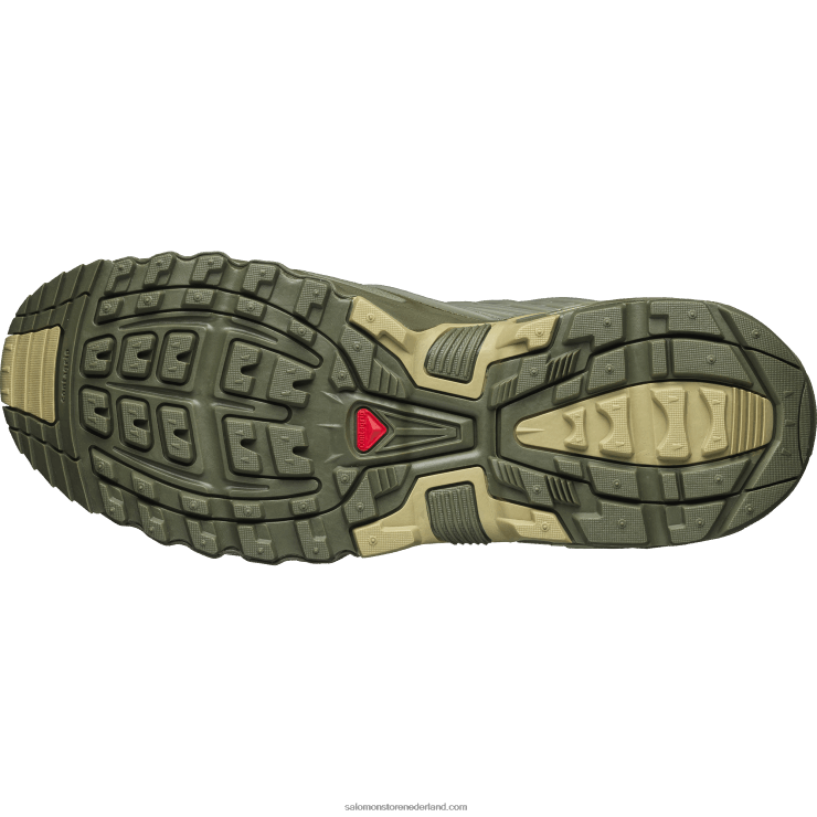 sportschoenen voor dames - acs pro Salomon 22DD8759 grijsgroen/diep korstmosgroen/olijfnacht