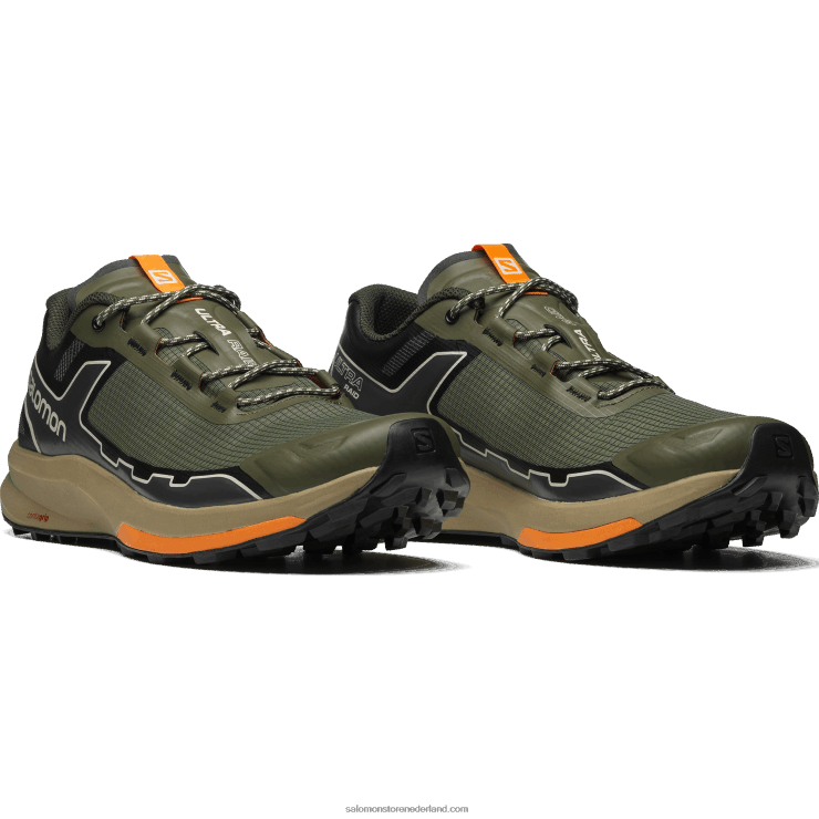 sportschoenen voor dames - ultra raid Salomon 22DD8778 olijfnacht/turf/ponderosapijnboom