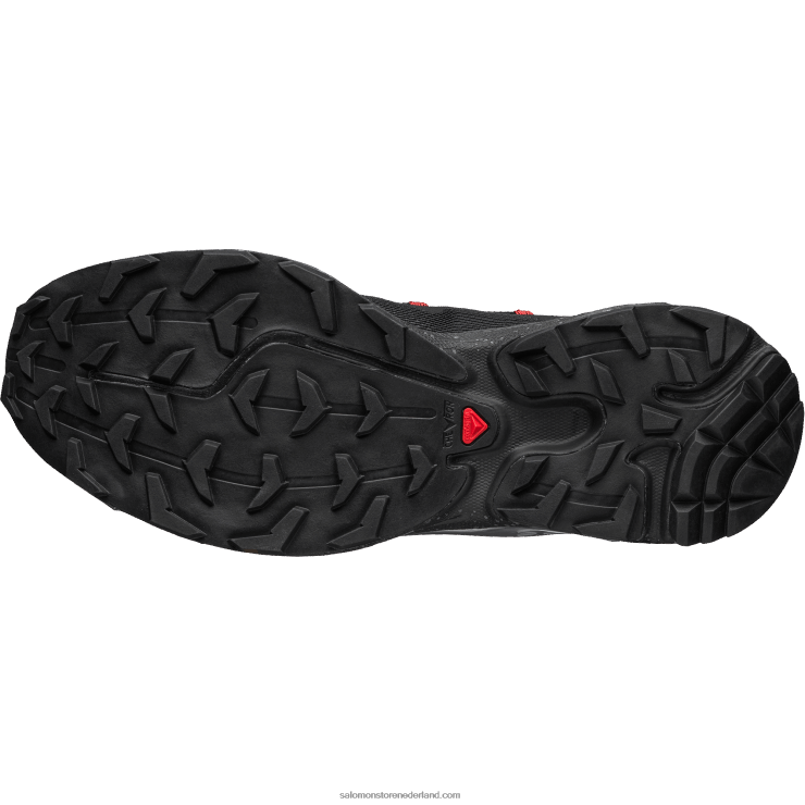 sportschoenen voor dames - xt-rush Salomon 22DD8774 zwarte/cherrytomaat