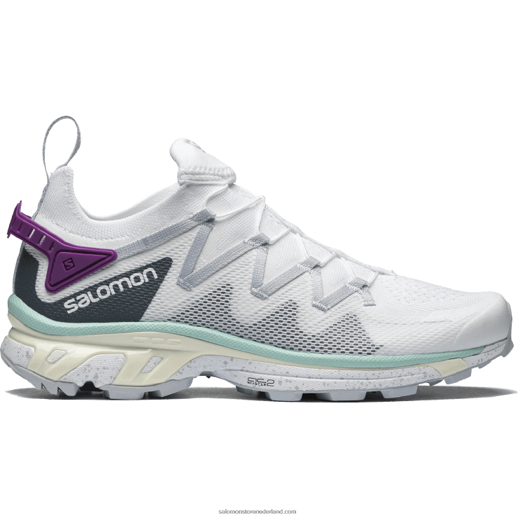 sportschoenen voor dames - xt-rush Salomon 22DD8775 wit/parelblauw/yucca