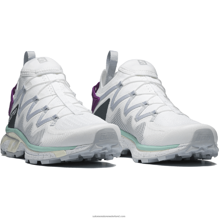 sportschoenen voor dames - xt-rush Salomon 22DD8775 wit/parelblauw/yucca