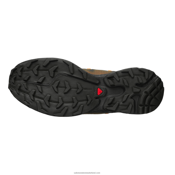 sportschoenen voor dames - xt-rush Salomon 22DD8776 olijfnacht/turf/levendig oranje