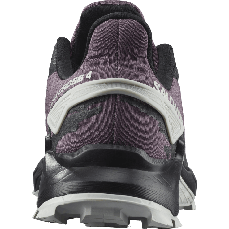 hardloopschoenen voor dames - alphacross 4 Salomon 22DD81541 maanlandschap/zwart/maanrots