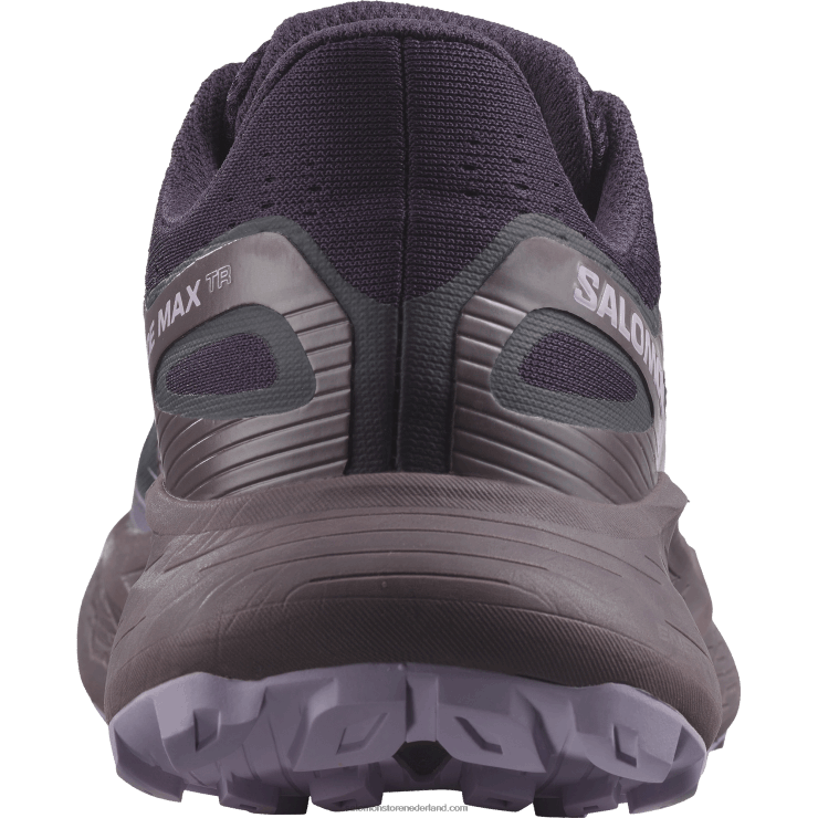 trailrunningschoenen voor dames - glide max tr Salomon 22DD81500 nachtschade/maanlandschap/orchideeënbloei