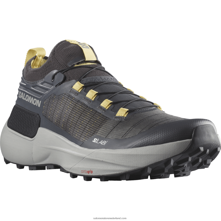 trailrunningschoenen voor dames - s/lab genesis Salomon 22DD81529 rustige schaduw/ebben/zon jurk