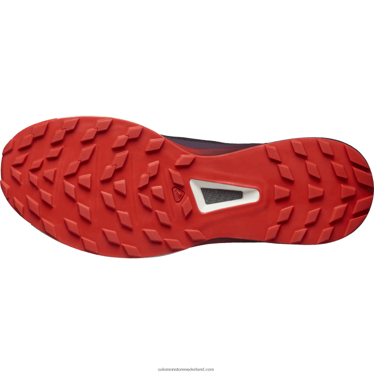 trailrunningschoenen voor dames - s/lab ultra 3 Salomon 22DD81508 pruim perfect/vurig rood/wit