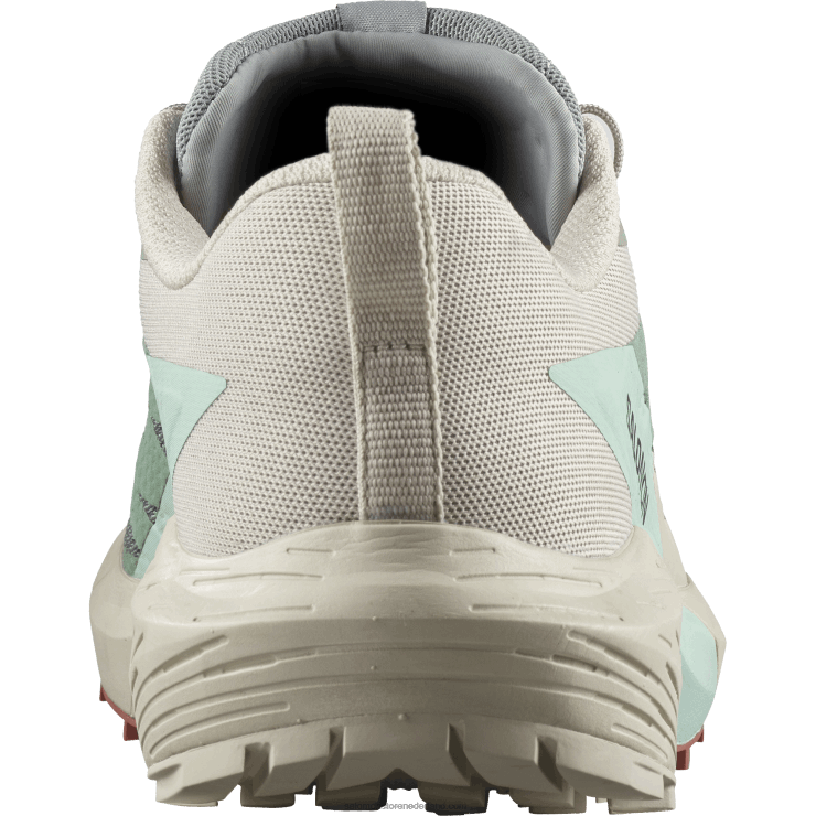 trailrunningschoenen voor dames - sense ride 5 Salomon 22DD81496 lelieblad/regenachtige dag/gebleekte aqua